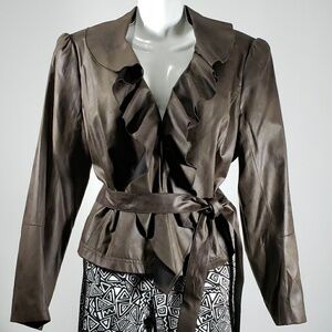 WORTHINGTON FAUX LEATHER JACKET